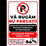 Indicator Locuri de Parcare Destinate Spatiilor Comerciale si Vizitatorilor